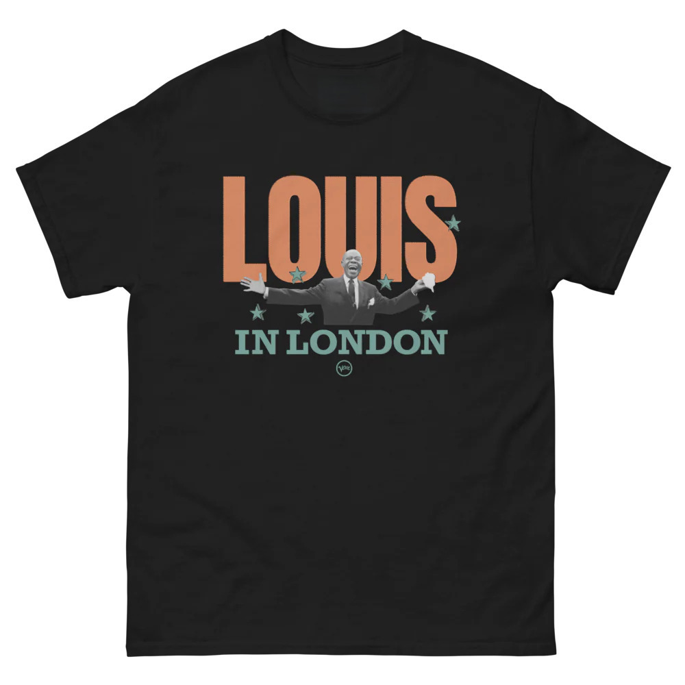 Tees - Louis Armstrong Black Shirt